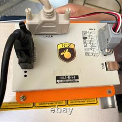 60W JPT M7 Mopa Fiber Laser Marking Engraver Machine Rotary For Gold Jewellery