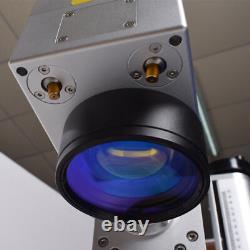 60W JPT M7 Mopa Fiber Laser Marking Machine 300300mm Color Marking Rotation US