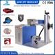 60w Jpt M7 Mopa Fiber Laser Marking Machine Mteal Laser Engraving & Rotary Axis