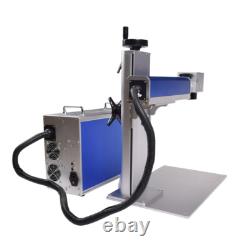 60W JPT M7 Mopa Fiber Laser Marking Rotary axis Ezcad Double Len Color Mark US