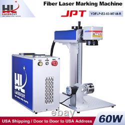 60W JPT MOPA Fiber Laser Marking Engrave Machine with 300x300mm 175x175mm Lens