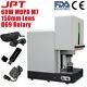 60w Jpt Mopa M7 Enclosed Fiber Laser Engraver Laser Marking Machine With Rotary