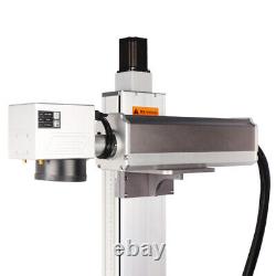 60W JPT MOPA M7 Fiber Laser Marking Machine 175X175 Lens with Motorized Z-Axis