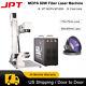 60w Jpt Mopa M7 Fiber Laser Marking Machine 300x300mm Lens With Rotary Axis