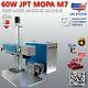 60w Jpt Mopa M7 Fiber Laser Marking Machine Motor Z-axis Rotary # 125 Us Support