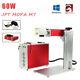 60w Jpt Mopa M7 Fiber Laser Marking Machine Rotary Metal Steel Color Engraver