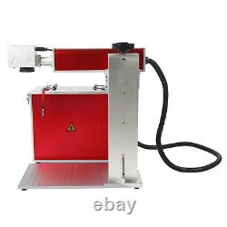 60W JPT MOPA M7 Fiber Laser Marking Machine Rotary Metal Steel Color Engraver