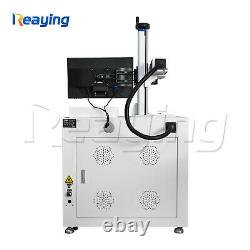 60W JPT MOPA M7 Fiber Laser Metal Marking Machine 175175mm with Rotary device