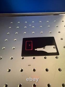 60W JPT Mopa Fiber Laser Engraver Color Marking 300x300mm+Rotary Axis CUM60C