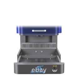 60W JPT Mopa Fiber Laser Marking Machine With Enclosed Cover Built-in Camera