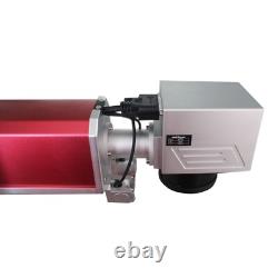 60W MOPA Fiber Laser Marking Machine for Metal Color Marking, with Rotation Axis