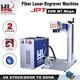 60w Mopa Jpt Fiber Laser Deep Metal Engraving & Color Marking System