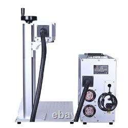 60W MOPA JPT Fiber Laser Deep Metal Engraving & Color Marking System