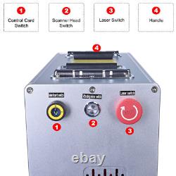 60W MOPA JPT Fiber Laser Deep Metal Engraving & Color Marking System