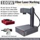 60with100with200w Jpt M7 Mopa Fiber Laser Engraver Machine Color Marking Auto Focus