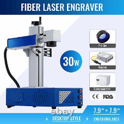7.9 x 7.9 30W Raycus Fiber Laser Marking Machine For Metal Engraver Marker