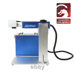 7.9x7.9 30W Fiber Laser Engraver Raycus Laser Steel Gold Marking Machine DE