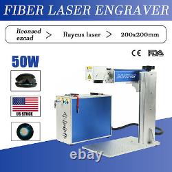 7.9x7.9 50W Fiber Laser Marker Engraver Machine Jewerly Rings Mark Machine