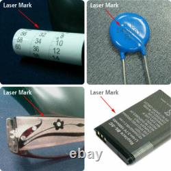 7.9x7.9 Fiber Laser Marking Cutting Machine Metal 30W Fiber Marker Engraver