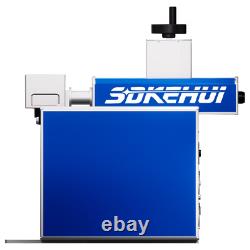 7.9x7.9 Fiber Laser Marking Cutting Machine Metal 30W Fiber Marker Engraver