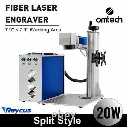 7.9x 7.9 20W Fiber Laser Marking Machine Engraver For Metal Marker