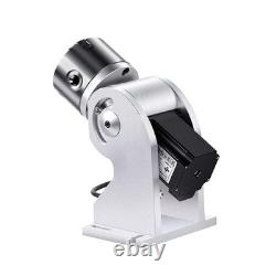 80D Rotary Axis 3 Jaw Rotary Accessory For Fiber Laser Engraver Marking Machine