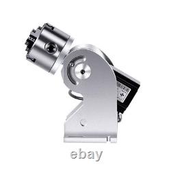 80D Rotary Axis 3 Jaw Rotary Accessory For Fiber Laser Engraver Marking Machine