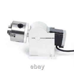 80mm Chuck Laser Rotation Axis Shaft Fiber Laser Marking Machine Rotary Shaft US