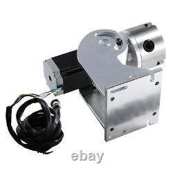 80mm Laser Rotaion Axis Rotary shaft 80 F. Fiber Laser Marking machine Engraving