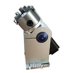 80mm Laser Rotation Axis Rotary Chuck for Fiber Laser Marking Machine, with Driver