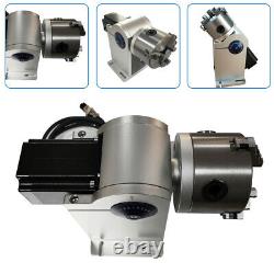 80mm Rotary Shaft Attachment For Fiber Laser Marking Engraver Machine Laser Axis