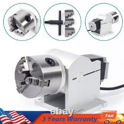 80mm Rotary Shaft Axis Attachment Tool For Fiber Laser Marking Engraving Machine