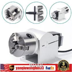 80mm Rotary Shaft Axis Attachment Tool For Fiber Laser Marking Engraving Machine
