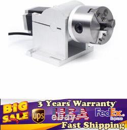 80mm Rotary Shaft Axis Attachment Tool For Fiber Laser Marking Engraving Machine
