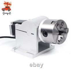 80mm Rotary Shaft Axis Attachment Tool For Fiber Laser Marking Engraving Machine