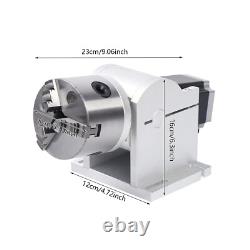 80mm Rotary Shaft Axis Attachment Tool For Fiber Laser Marking Engraving Machine