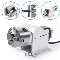 80mm Rotary Shaft Axis Attachment Tool For Fiber Laser Marking Engraving Machine