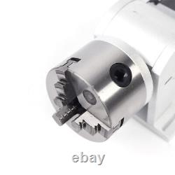 80mm Rotary Shaft Axis Attachment Tool For Fiber Laser Marking Engraving Machine