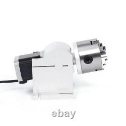 80mm Rotary Shaft Axis Attachment Tool For Fiber Laser Marking Engraving Machine