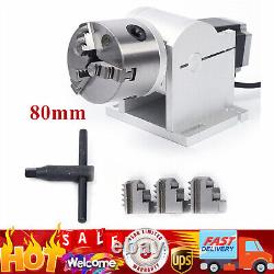 80mm Rotary Shaft Axis Attachment Tool for Fiber Laser Marking Engraving Machine