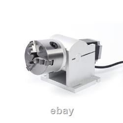 80mm Rotary Shaft Axis Attachment fit For Fiber Laser Marking Engraving Machine