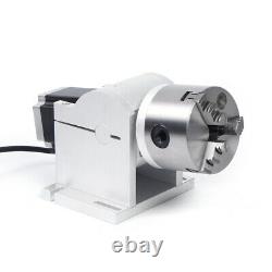 80mm Rotary Shaft Axis Attachment for Fiber Laser Marking Engraving Machine USA