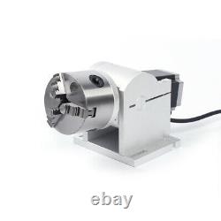 80mm Rotary Shaft Axis Attachment for Fiber Laser Marking Engraving Machine USA