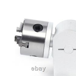 80mm Rotary Shaft Axis Attachment for Fiber Laser Marking Engraving Machine USA