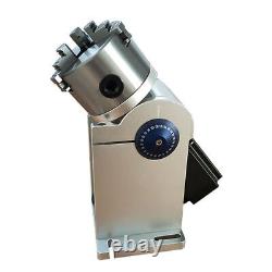 80mm US Laser Axis Chuck Rotary Shaft Attachment For Fiber Laser Marking Machine