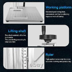 8 x 8 Work Area 20W Laser Source Fiber Marking Etching Machine for Gold