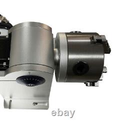 8cm Rotary Axis Fiber Laser Marking Machine Rotary Chuck Rotary Shaft Driver CNC