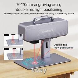 ATOMSTACK M4 20W Fiber Laser Marking Machine Engraving Engraver Metal 70x70mm