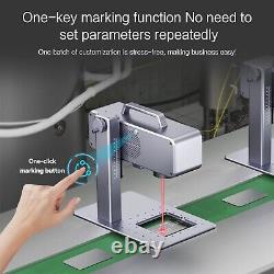 ATOMSTACK M4 20W Fiber Laser Marking Machine Engraving Engraver Metal 70x70mm