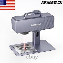 ATOMSTACK M4 20W Fiber Laser Marking Machine Engraving Engraver Metal Wood DIY